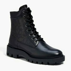 Coach Combat Boots!